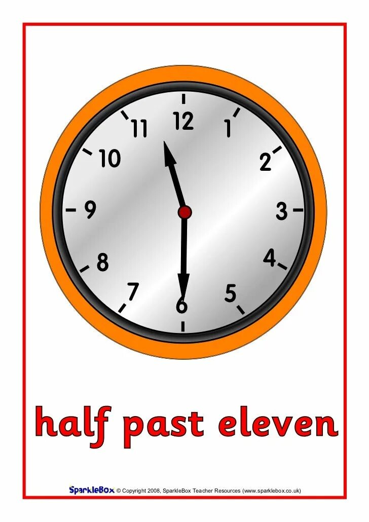 It s six clock