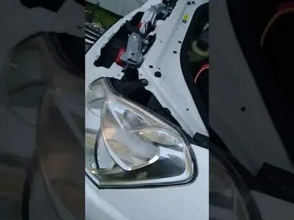 Как снять фару ниссан альмера g15