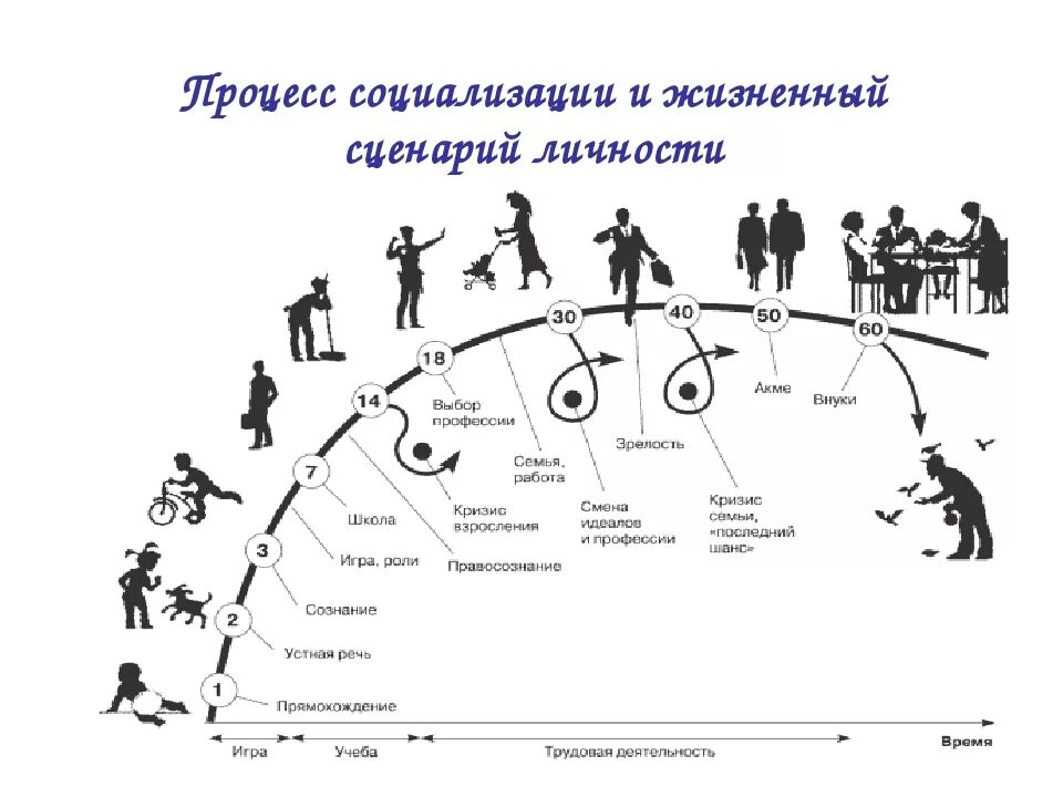 Жизненных процессов в обществе и