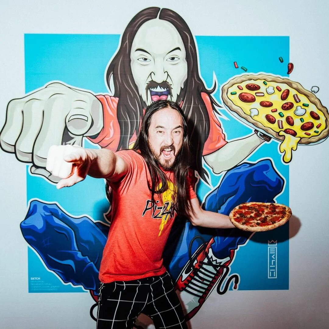 Steve aoki my head