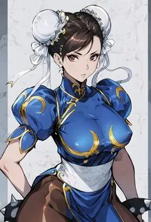 ,Chun-Li,Чунь Ли,Street Fighter,Уличный Боец,Игры,AI art,нейронные сети,art...