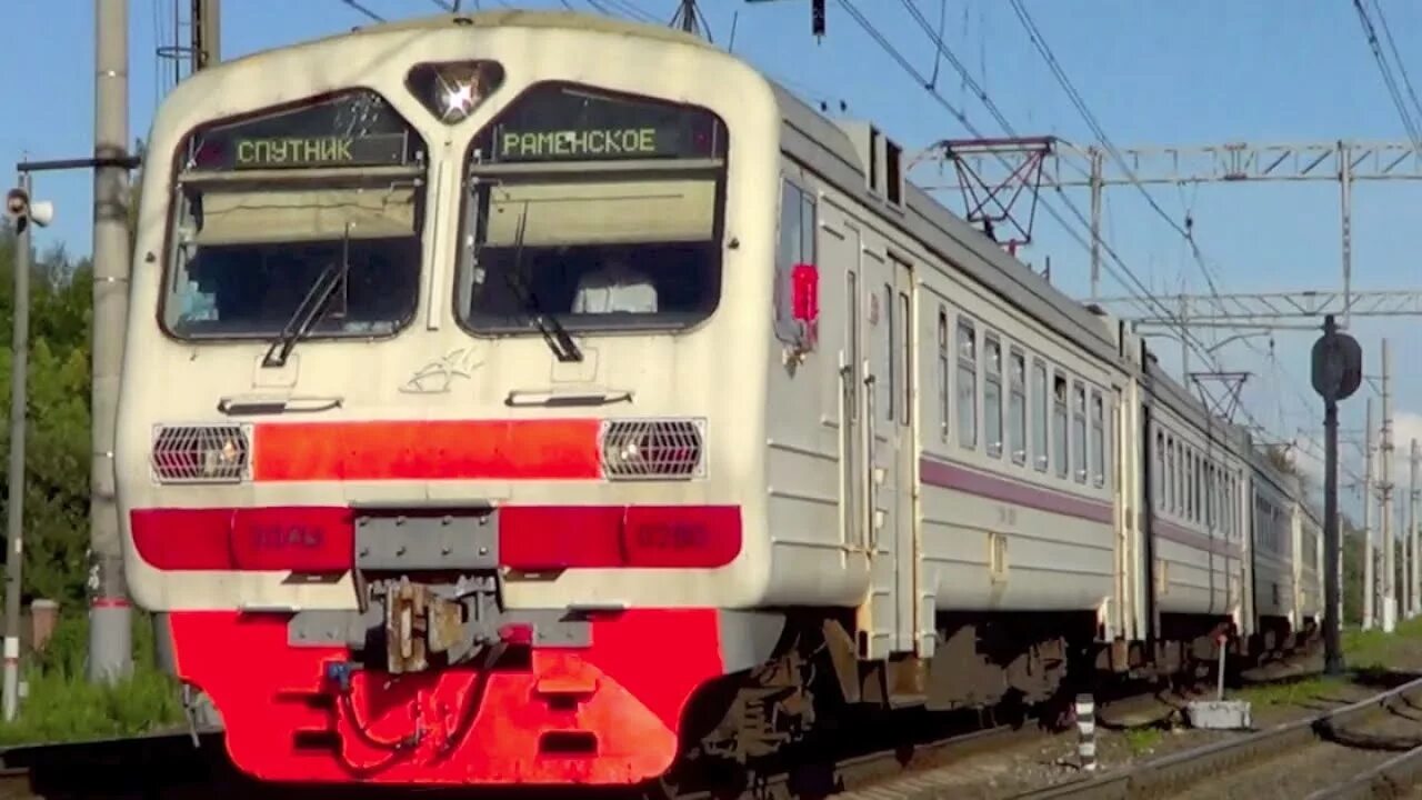 Электропоезд эд4м 280. Электропоезд эд4м 0280. Эд4м Спутник.