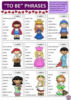 To be speaking exercises