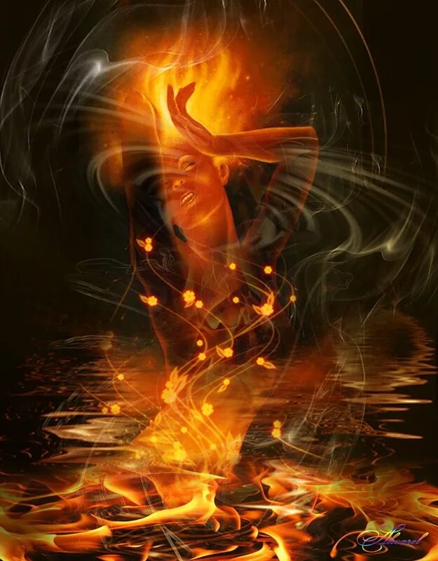 Огни любви. Огонь души. Огненная девушка. Девушка пламя. И я горю я горю душою.