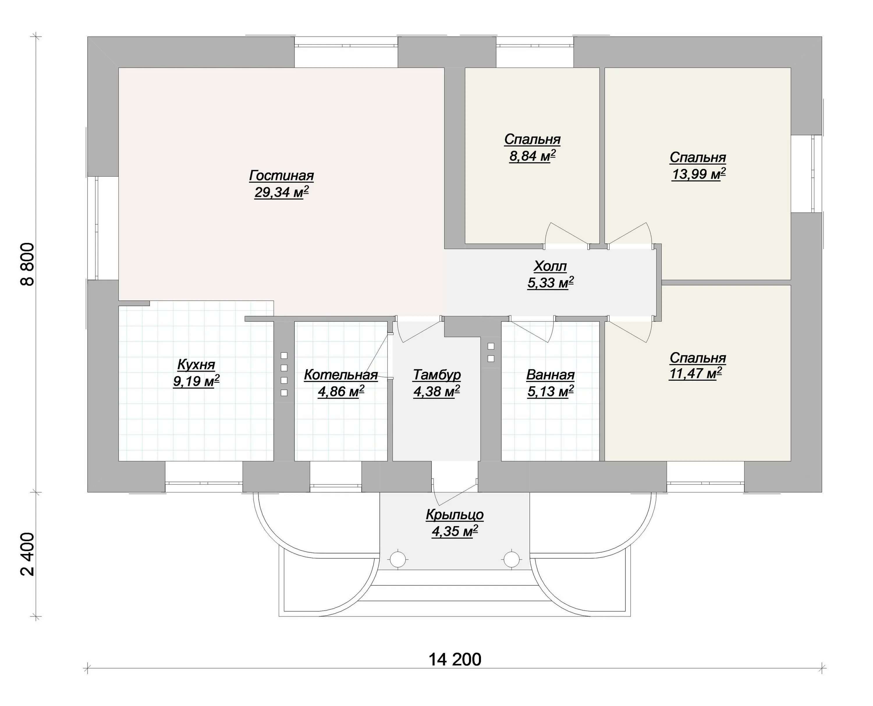 м проект одноэтажный. дом 2 спальни и кухня гостиная одноэтажный планировка. дом с 2 спальнями одноэтажный с котельной. планировка одноэтажного дома 85 м2. план дома 100 кв м одноэтажный с двумя спальнями и котельной.