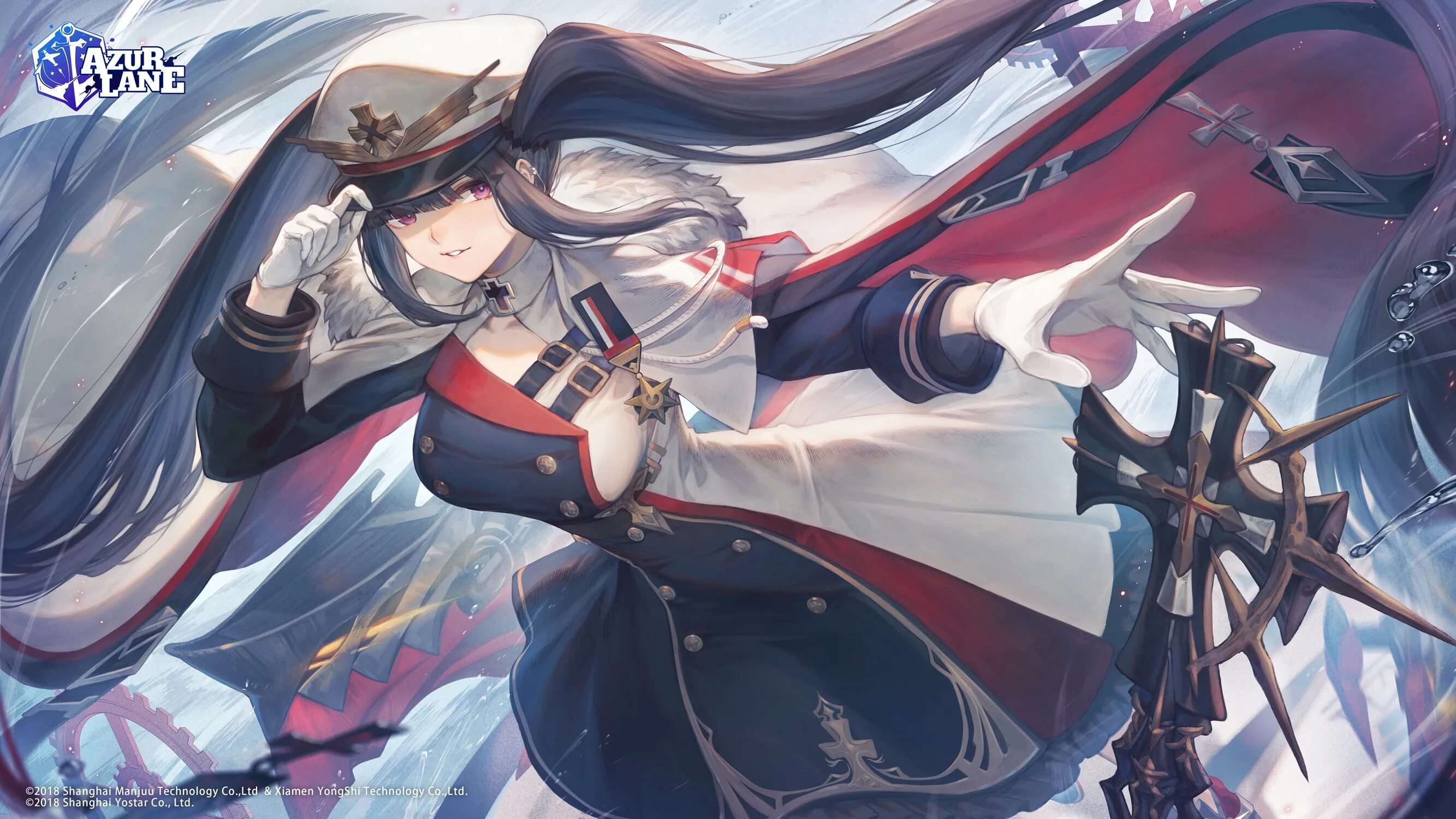 Azur lane iron blood. Ульрих азур лейн. Azur lane iron blood art. Лазурный путь iron blood. Azur lane iron blood.