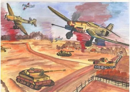 Нарисовать велико отечественную войну