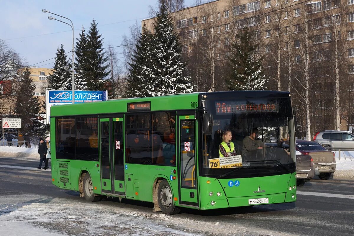 Транспорт архангельск автобус