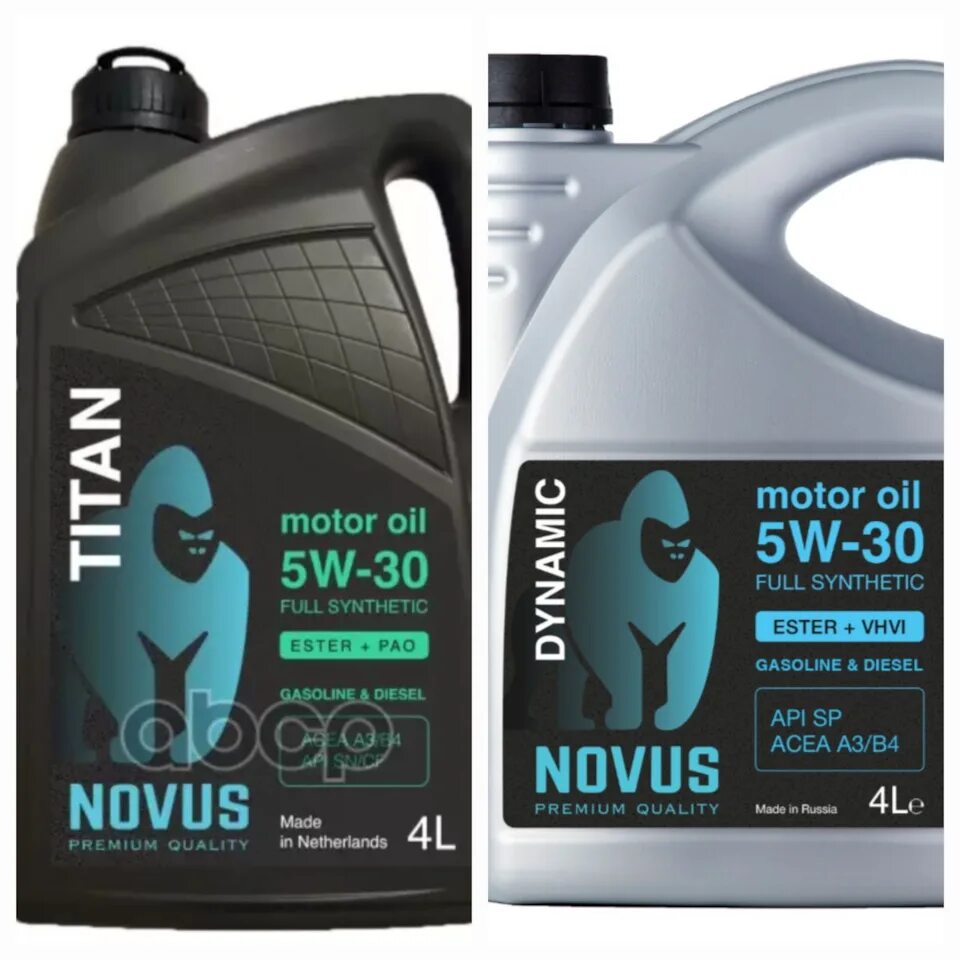 Novus titan 5w 30. Novus titan 5w 30