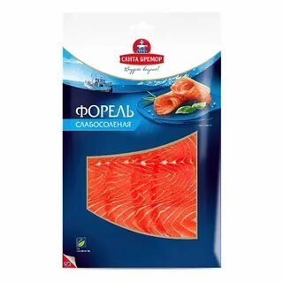 Форель слабосоленая ломтики