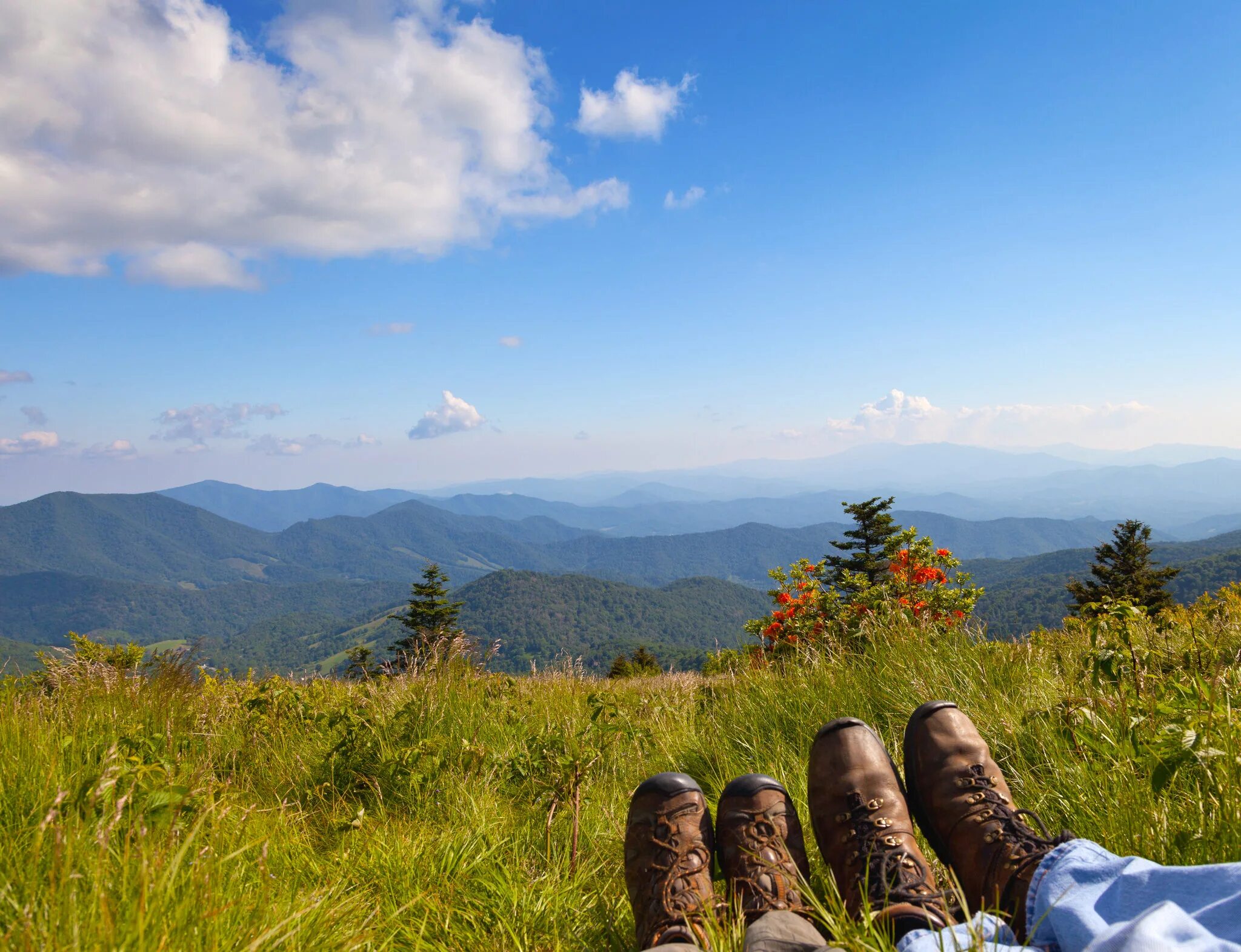Foot of the mountains на русском. Hike TN. Smoky Mountain people.