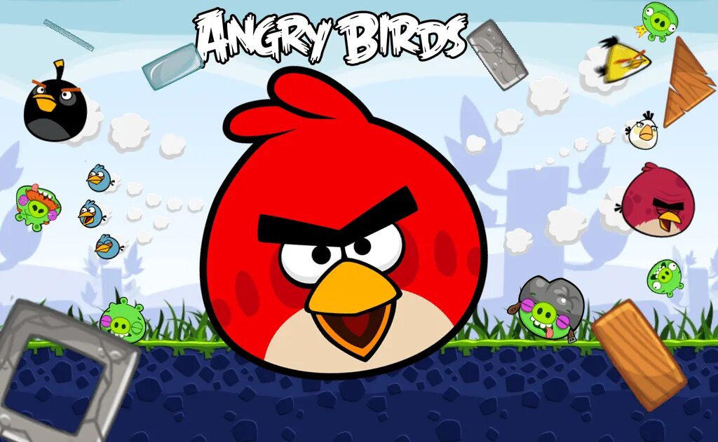 Angry birds 1 версия. Игра Angry Birds Classic. Игра Angry Birds Seasons. Энгри бердз первая игра. Энгри бердз 2009.