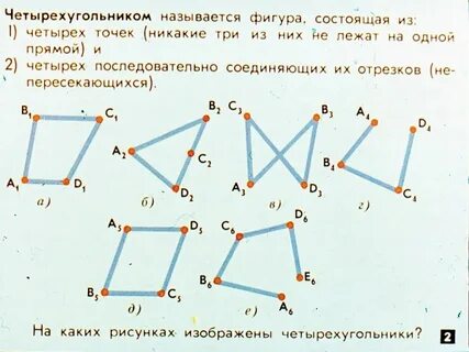 В четырехугольник три последовательные