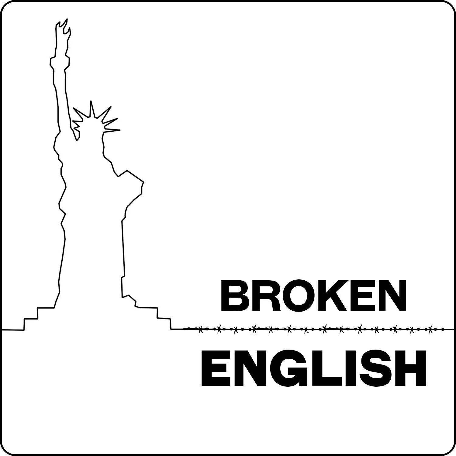 Broken English. English is broken. Broken English coming' on strong 1987. The Breaks are in English. Russia is broken