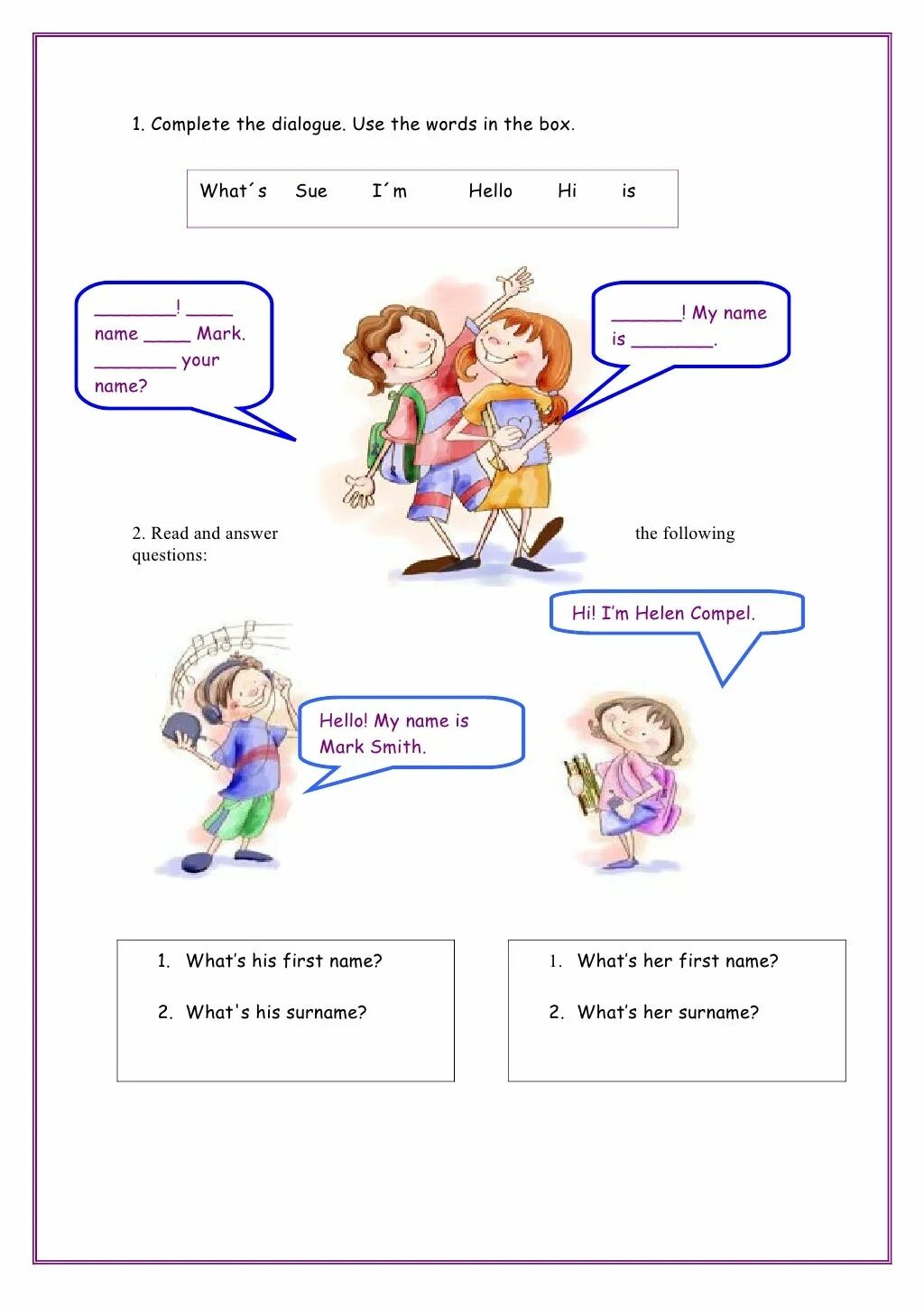 Диалог what's your name. Hello what's your name Worksheet. Диалог hello what's your name. Hello what's your name Worksheet for Kids.