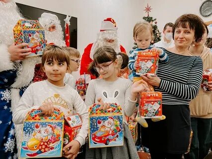 Участники новогоднего