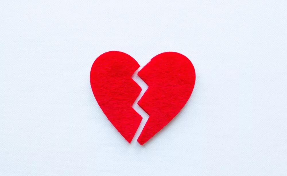 Hearts in halves