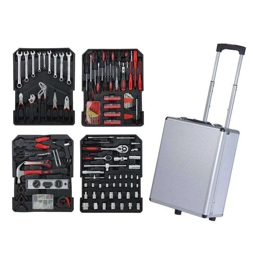Набор инструментов кузьмич ник-019/52. Набор предметов в чемодане. Набор инструментов в чемодане «komfortmax» 187 предметов (kf-1063) (swiss tools). Набор инструментов traum tr56-6. Набор инструментов ombra omt108.