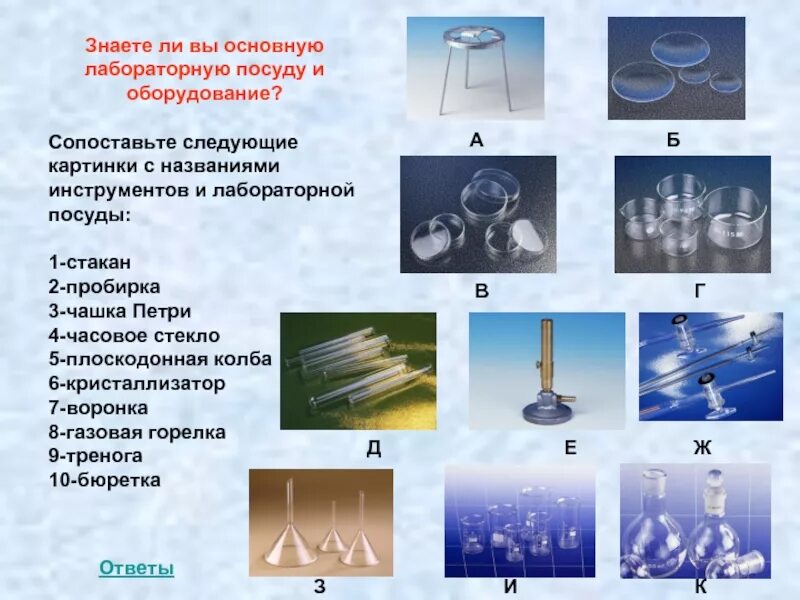 Лабораторное оборудование 5 класс. Лабораторная посуда лабораторное оборудование. Лабораторные приборы 5 класс. Лабораторные инструменты по биологии. Биологическое оборудование список