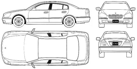 Nissan bluebird размеры
