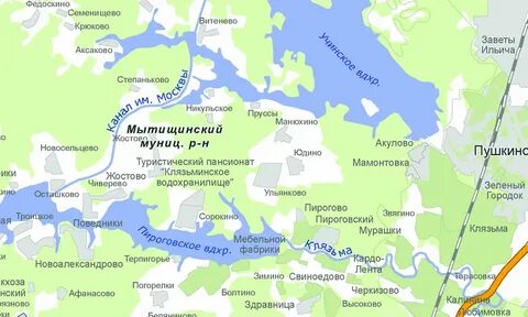 Температура клязьминского