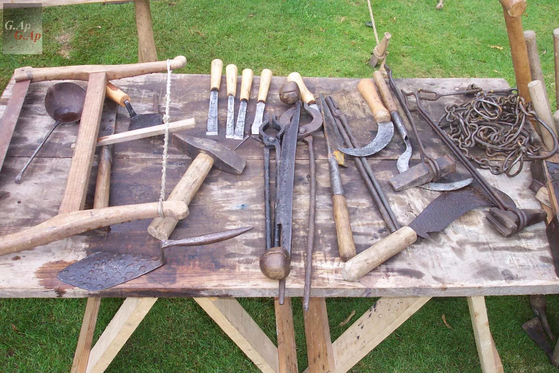 Инструменты добычи. Средневековые инструменты кузнеца. Старинный кузнечный инструмент. Старинные инструменты. Ремесленные инструменты древние.
