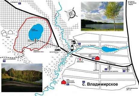 Карта озер нижнего новгорода