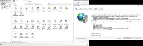 Application request routing