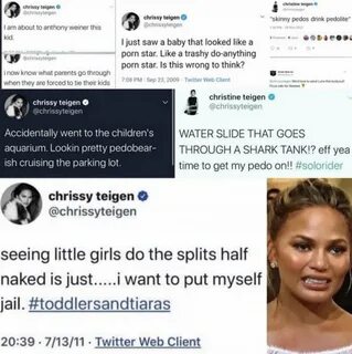 Chrissy Teigen - RT @Hibzster: Nah Chrissy Teigen is a pedo cuz no one trol...