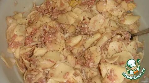 Картошка с мясом по дагестански
