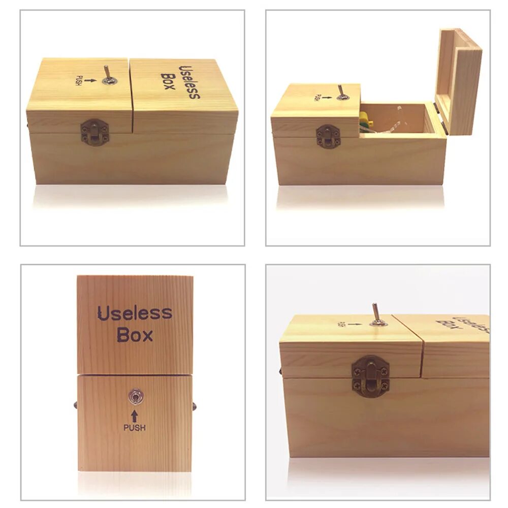 Игрушка useless Box. Бесполезная коробочка. Самая бесполезная коробка. Бесполезная коробка