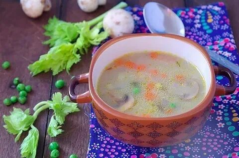 Рыбный суп с перловкой