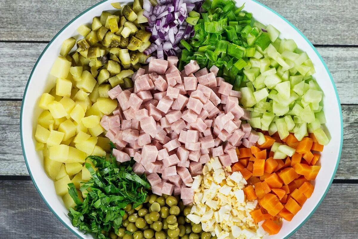 Как делать салаты рецепты