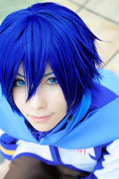 Blue cosplay