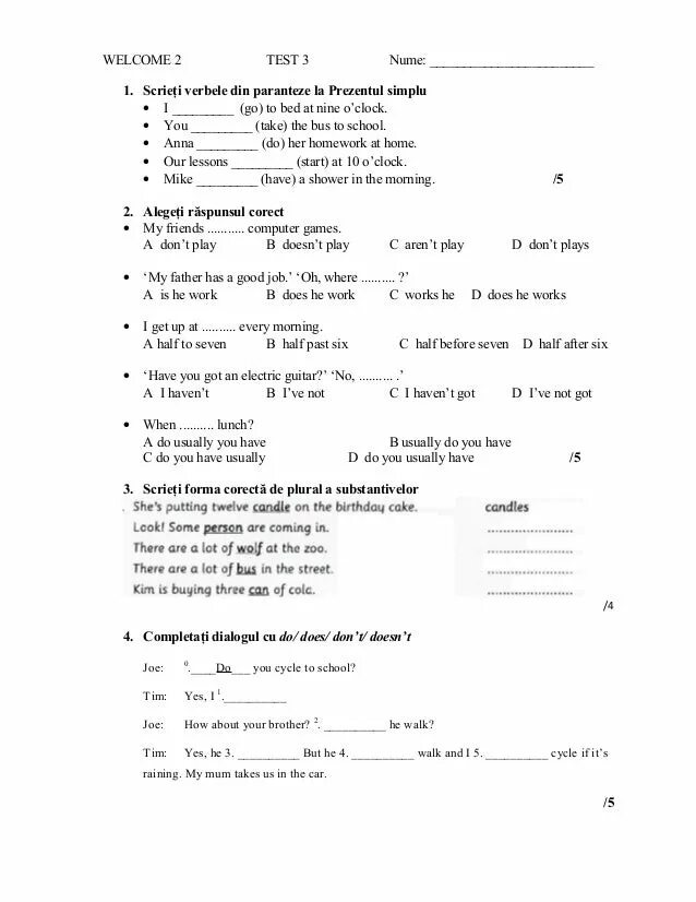 Present simple тест. Ответы на тест present simple. Present simple Test 3 класс. Present simple Test 2 класс.