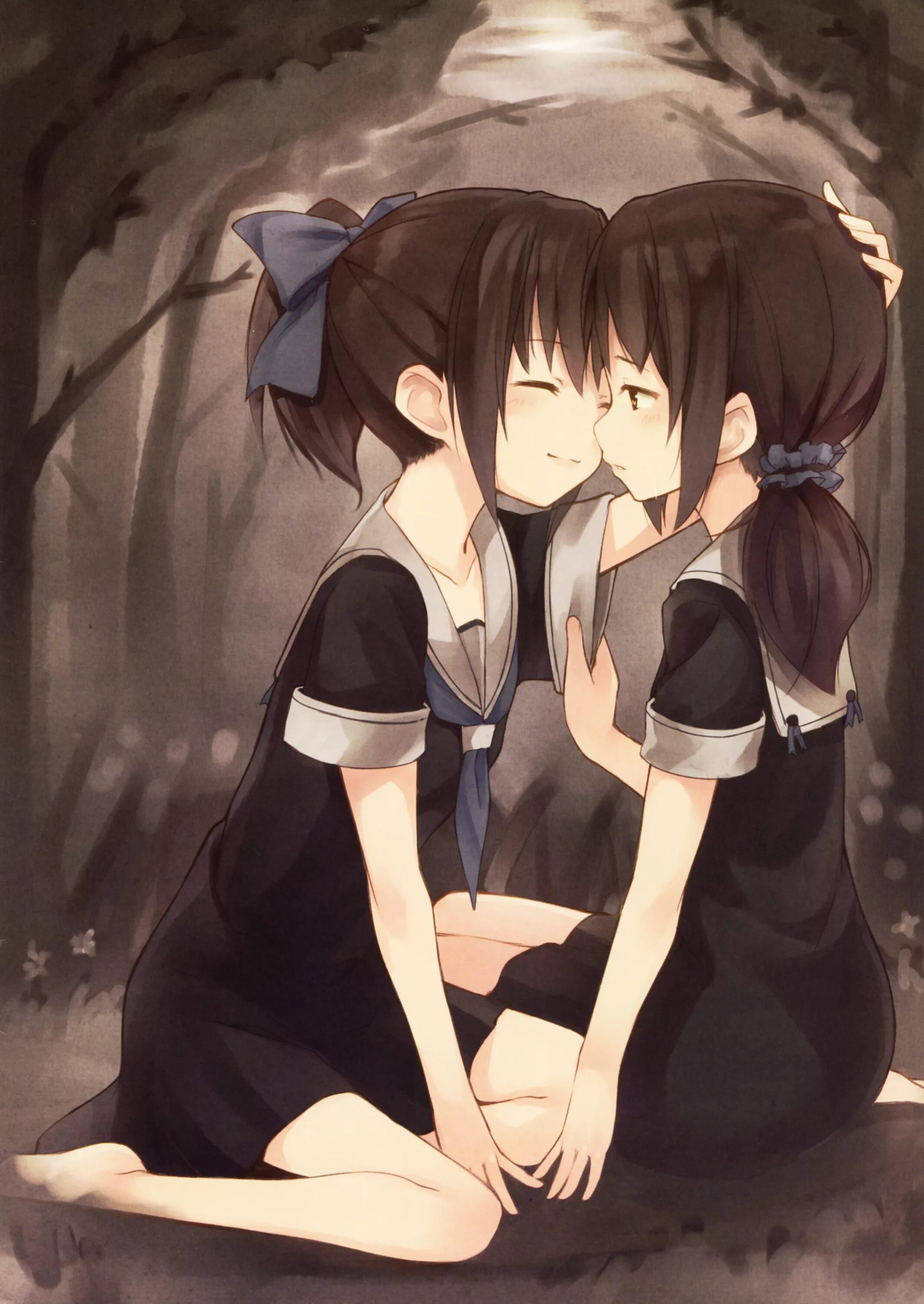 Sono hanabira ni kuchizuke юри хёнтай. Юри чан. Another lesbian. Another lesbian. Девушки би.