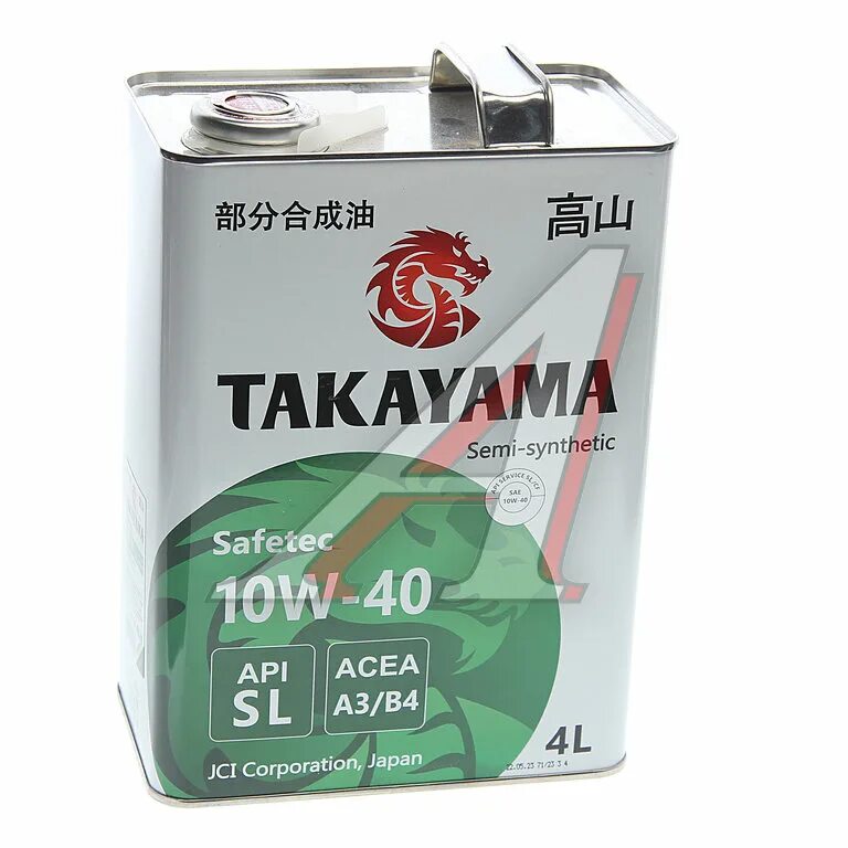 Takayama Safetec 10w-40 a3/b4 SL 4л металл. 605591 Takayama. 605591 Такаяма 4. Масло Такаями для мотоцикла. Масло такаяма 10w 40