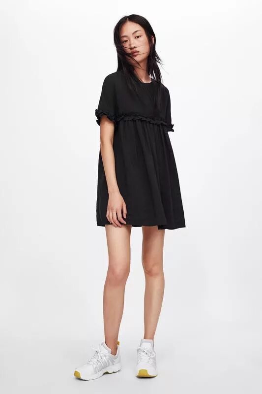 Zara женские платья. Платье зара черное. платье zara 11028390. платье zara черное 2025. зара черные платья 2015.