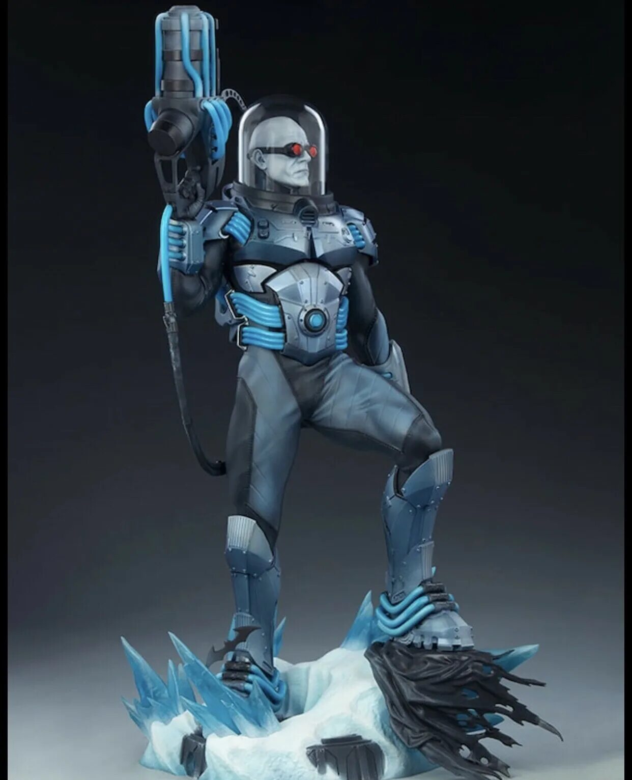 Мистер фриз. Mister Freeze DC. Mr Freeze MCFARLANE Custom. Маска мистера Фриза.