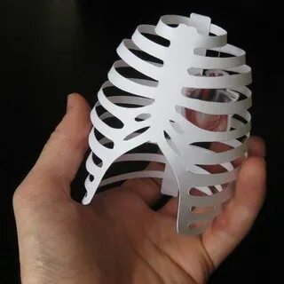 Легкие человека из бумаги