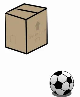Near the box