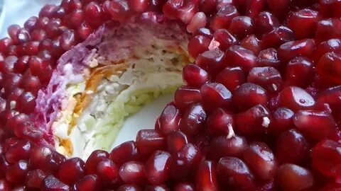 Гранатовый браслет классический рецепт