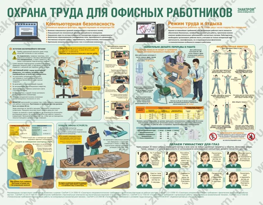 Инструкция для офисных работников. Охрана труда в офисе. стенд по охране труда в офисе. плакаты по технике безопасности в офисе. плакат по охране труда для офисных работников.