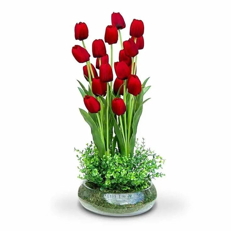Buy Leegoal(TM) Wholesale Artificial Tulip Flower for Wedding Bouquet Home Decor
