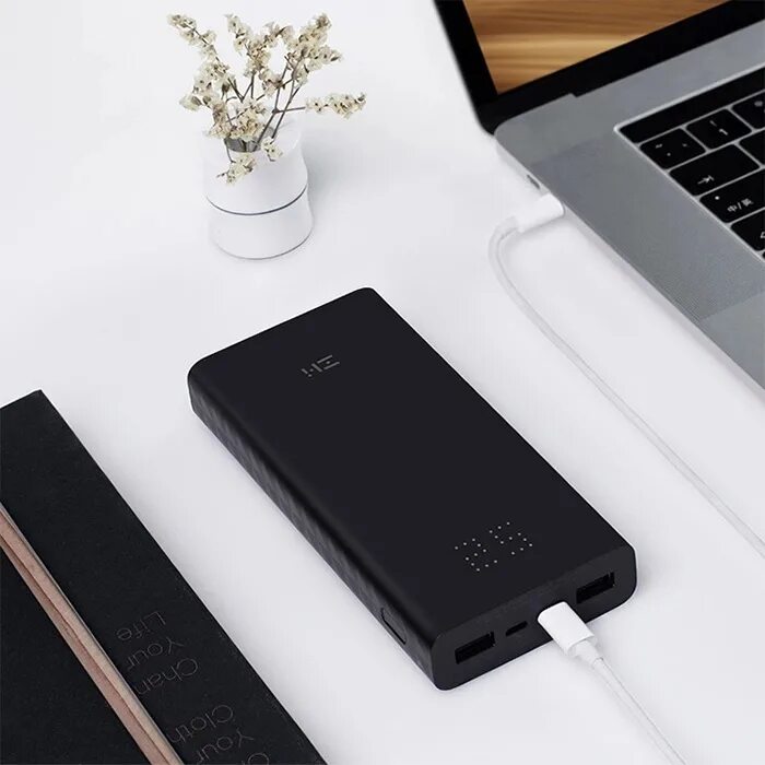 Внешний аккумулятор Xiaomi ZMI qb822 Aura. Xiaomi ZMI Power Bank Aura qb822 20000 МАЧ. ZMI qb822 20000mah (черный). ZMI 20000mah Power Bank.