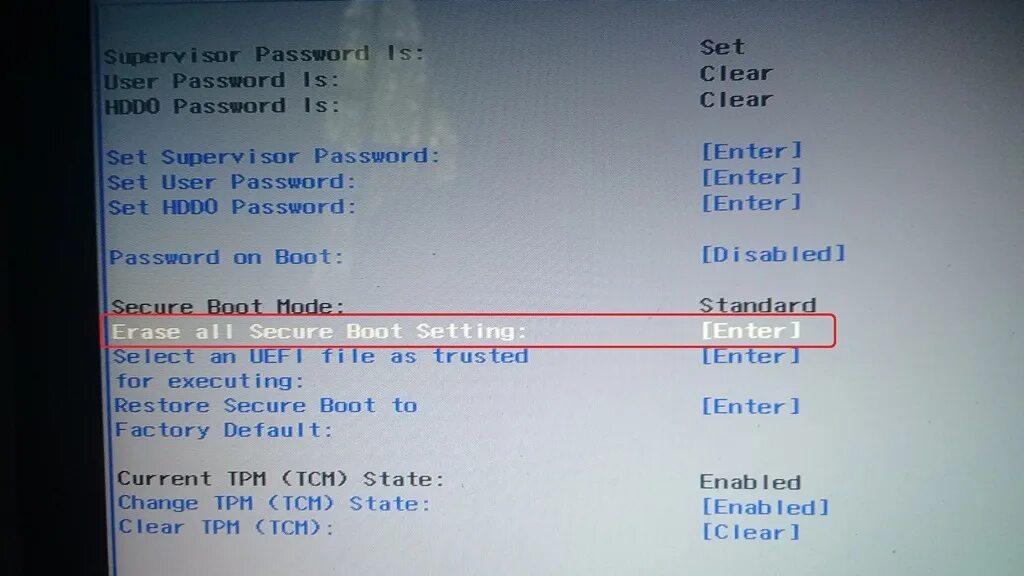 Set securebootuefi enable. Set securebootuefi enable