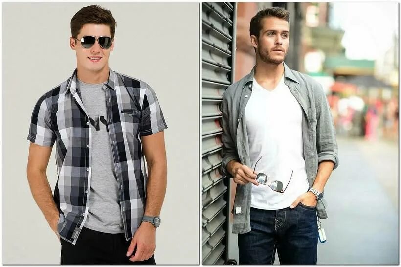 Можно одевать футболку под рубашку. Майка поверх рубашки. Рубашка поверх футболки летом. Можно одевать футболку под рубашку. Футболка под рубашку мужскую.