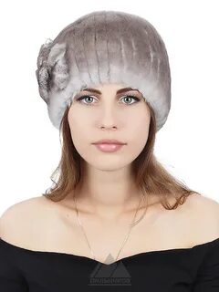 Шапка из мутона женская