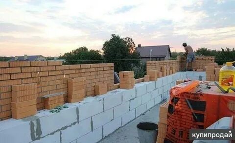 Облицевать газобетон кирпич
