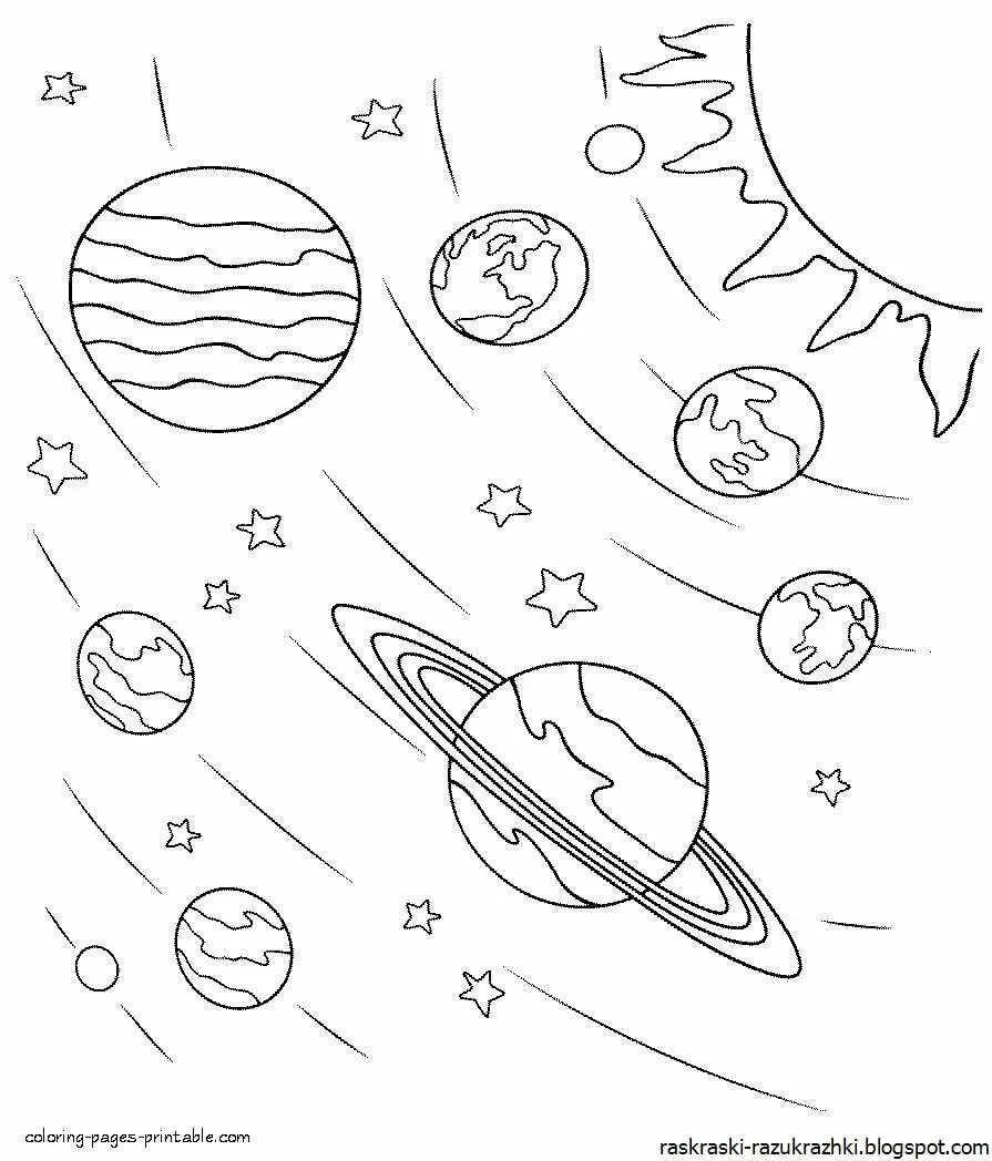 Космос раскраска для детей. Раскраска. В космосе. Планеты раскраска. Планеты раскраска для детей. Космос рисунок легкий для срисовки карандашом